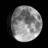 Waxing Gibbous, Moon at 11 days in cycle Waxing Gibbous, Moon at 11 days in cycle